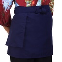 Blue Short Apron 90x40 cm
