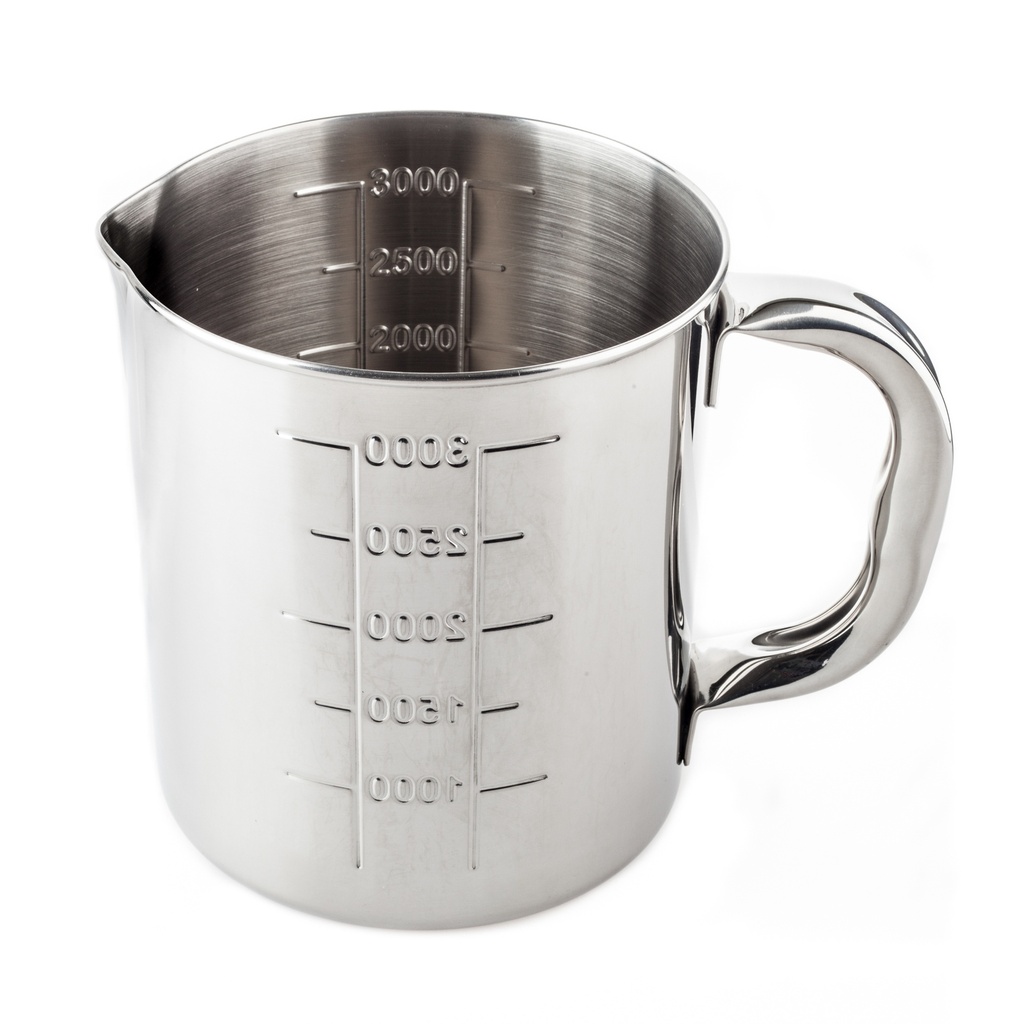 Stainless steel measuring cup 3000 ml (18-8)