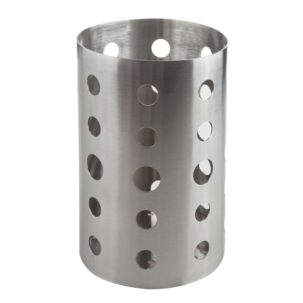 กระป๋องเก็บช้อนส้อม Ø10 ซม. (18-8)