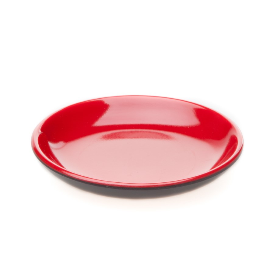Round Sauce Dish 3.5” (Black-Red)