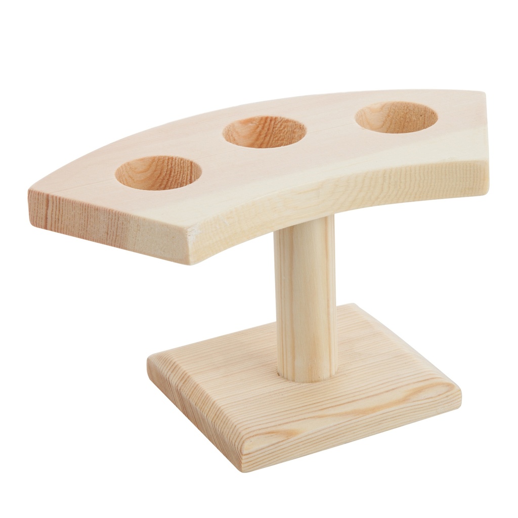 Wooden Hand Roll Stand 3 Holes