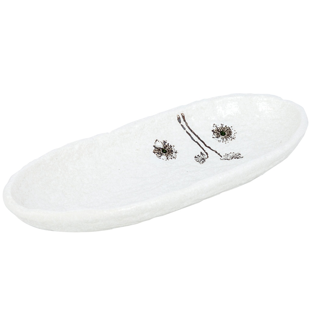 จานวงรีฮอกไกโด 13 นิ้ว