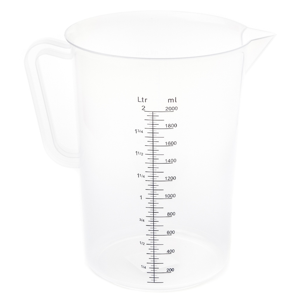 Plastic measuring cup 2000 ml