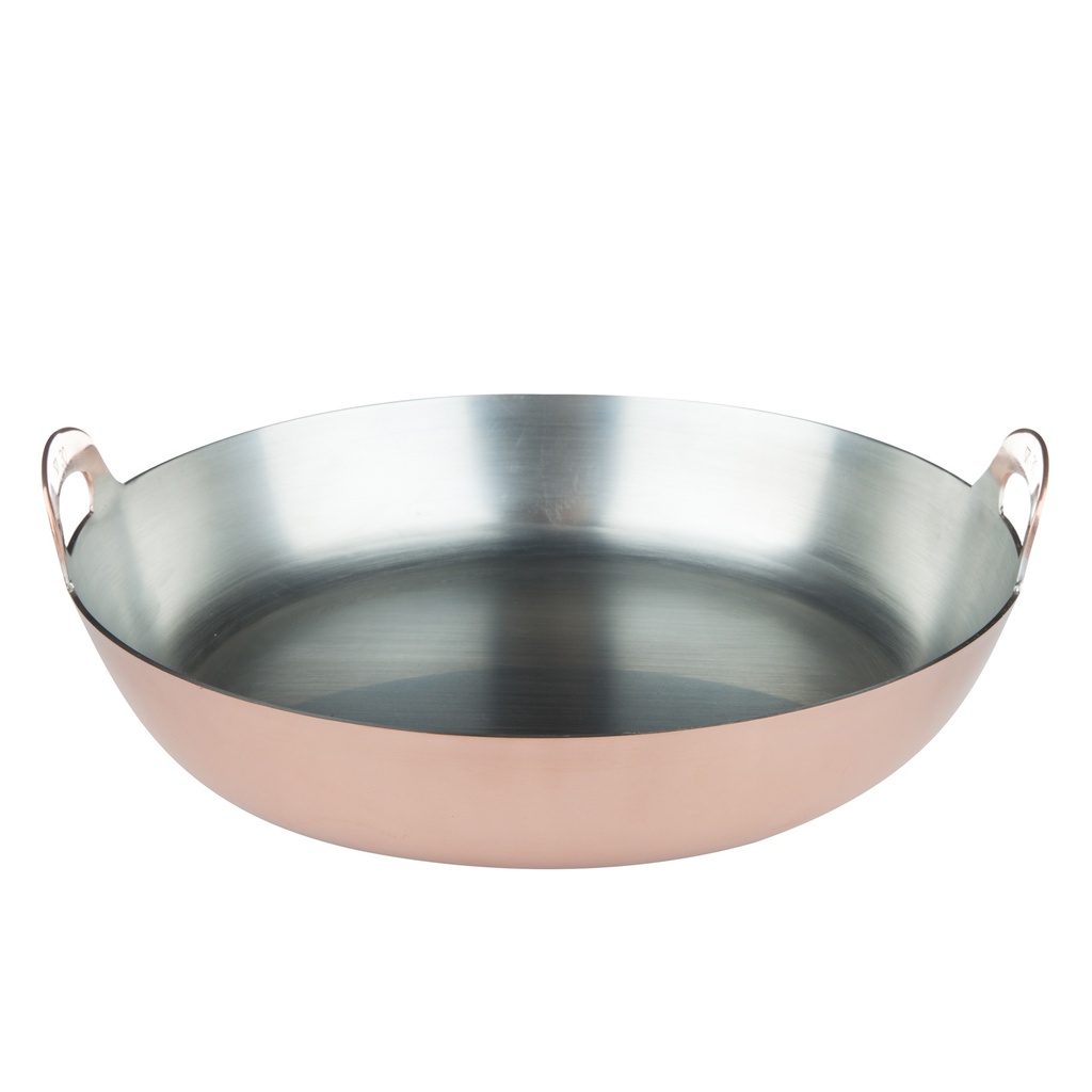 Copper Tempura Pot 30 cm