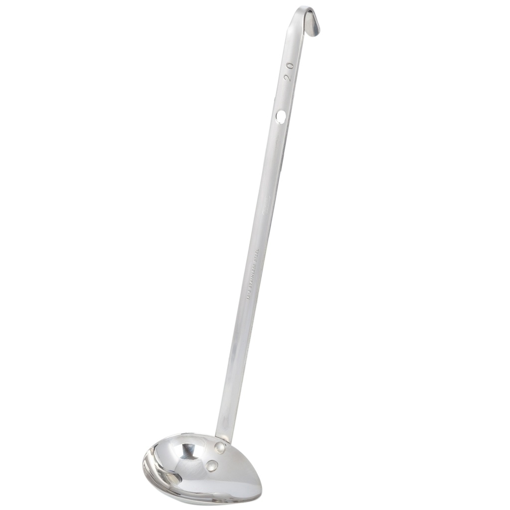 Oval Shape Stainless Measuring Ladle 20 cc