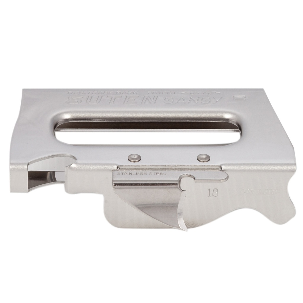 ガンジーステン缶切