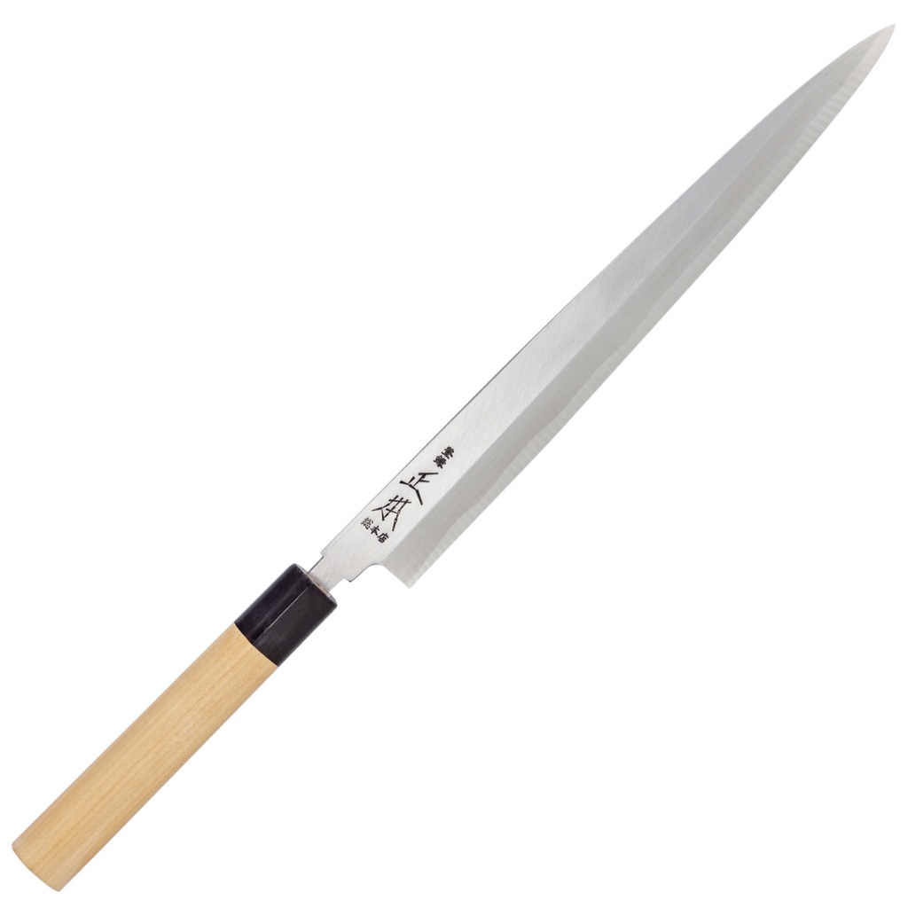 正本 本霞 玉白鋼 柳刃  300 mm
