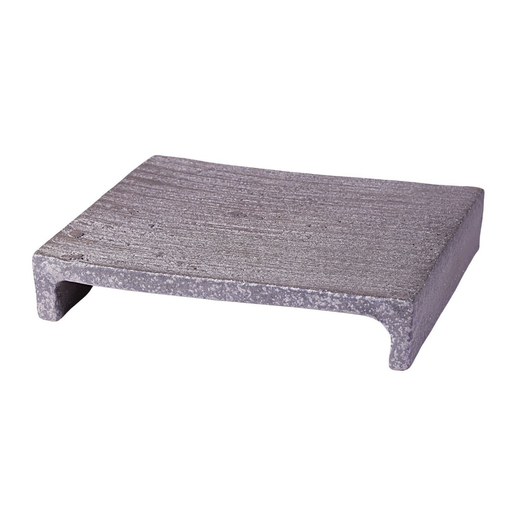 จานแผ่นหินยกฐานต่ำ