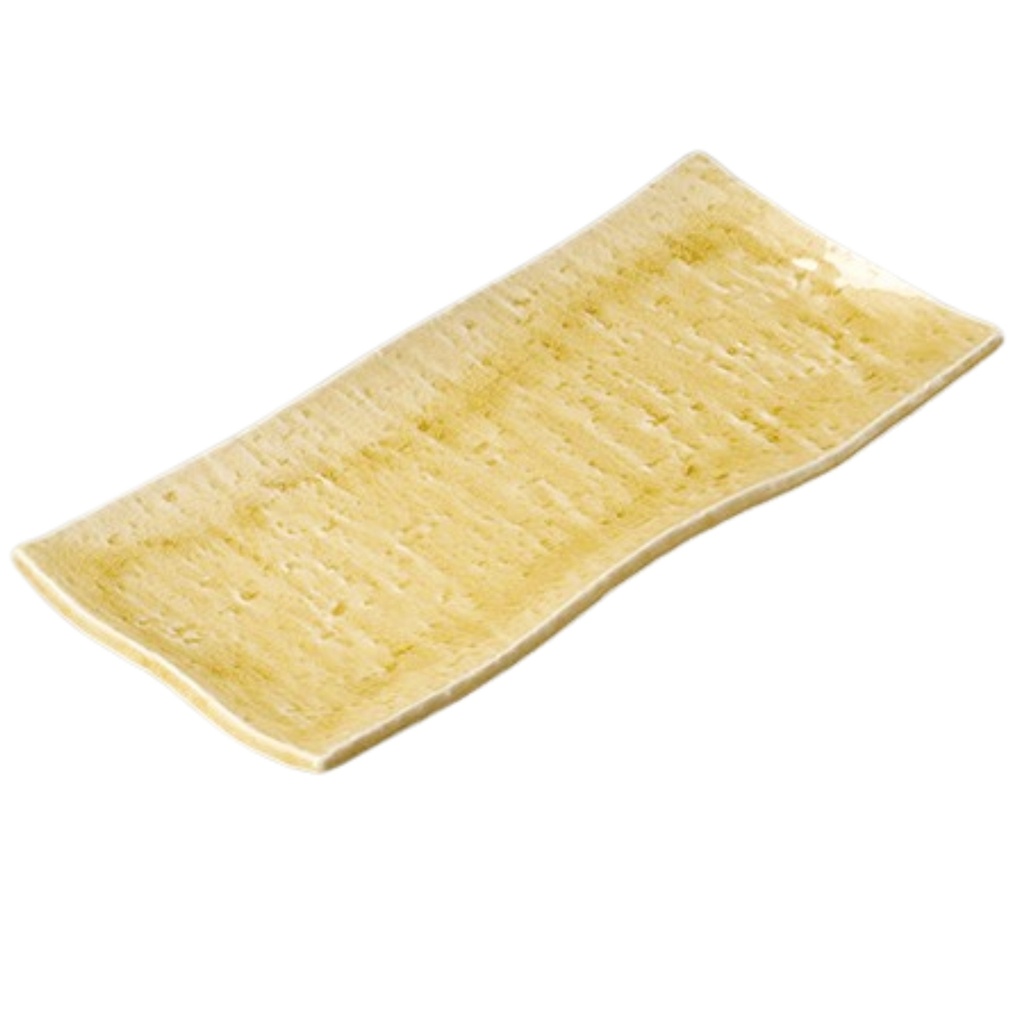 黄瀬戸さんま皿 11"