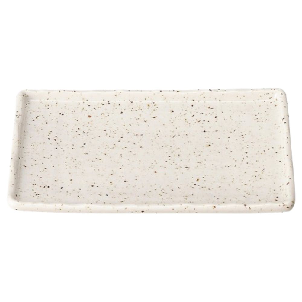 Yakimono Plate 8" (Shiro Karatsu) (Discontinued)