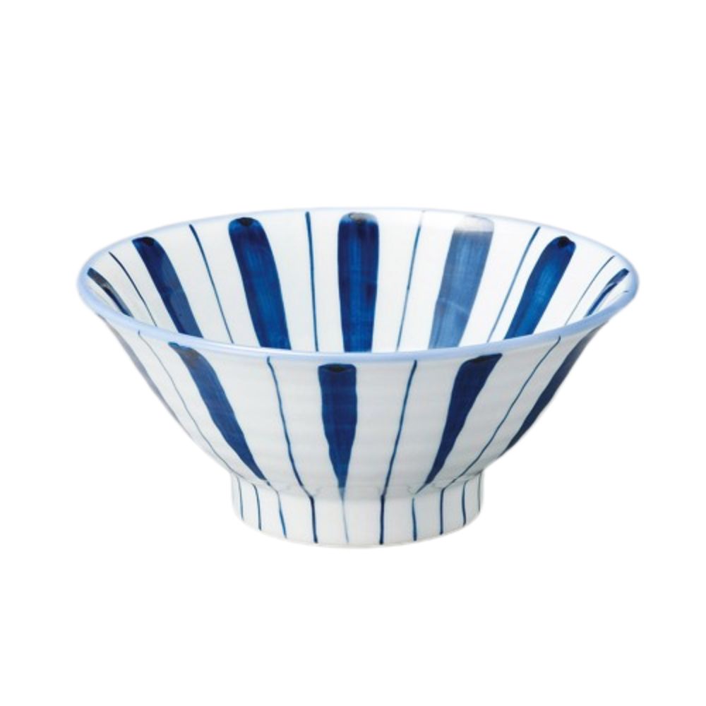 Hand-drawn Togusa Soba Bowl 6.5"