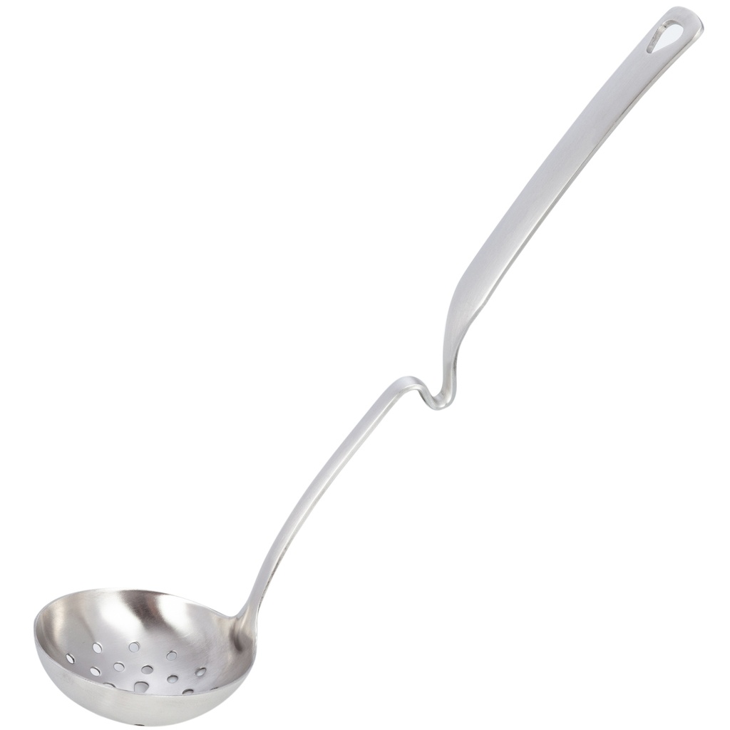 Stainless Steel Perforated Z Shape Laddle 7 cm (18-8)