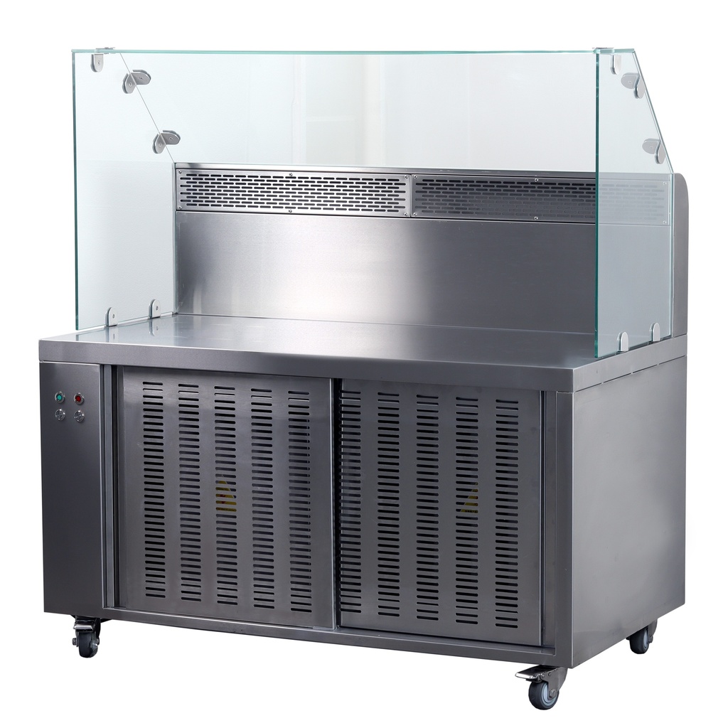 Built-in Exhaust Table 130x70x137 cm