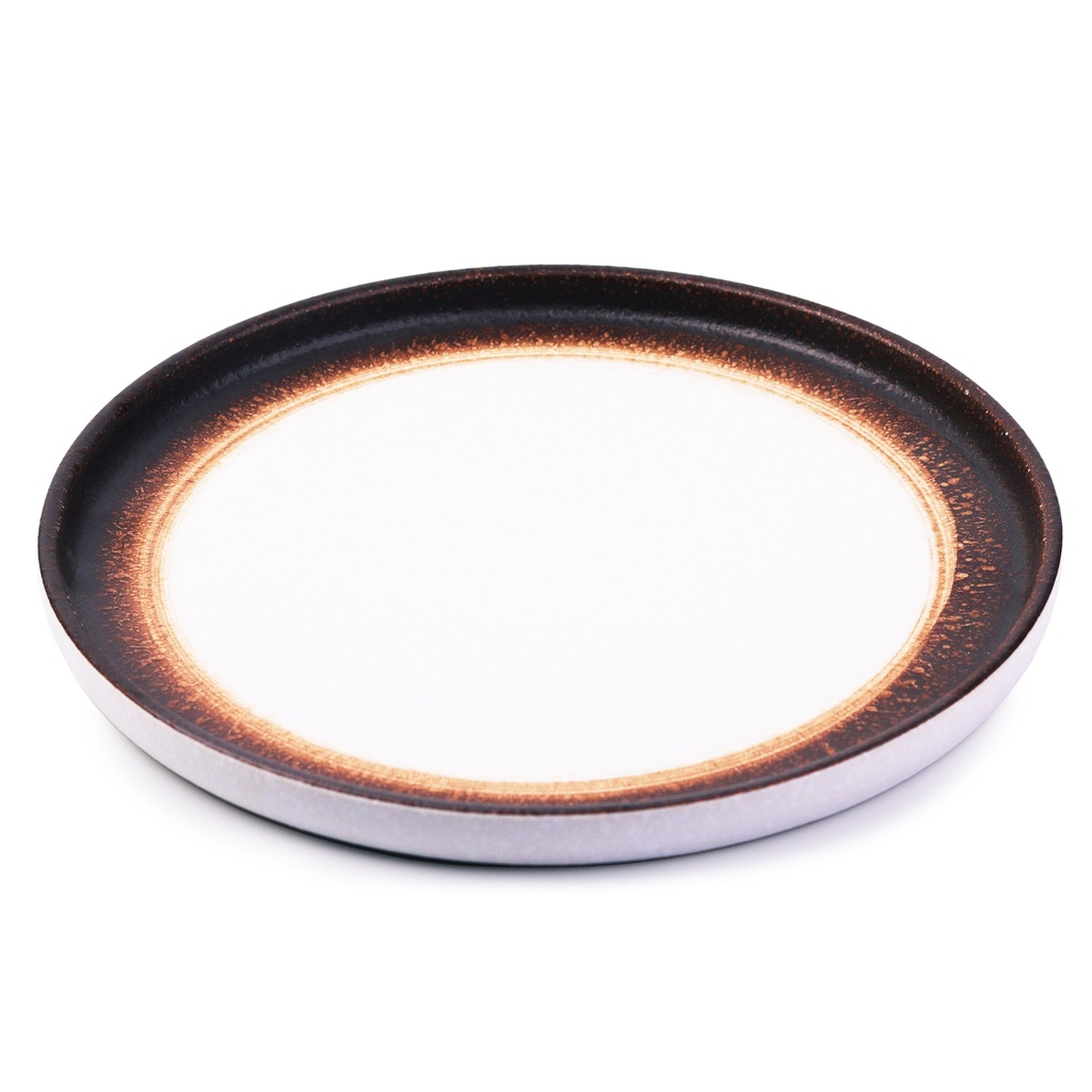 จานวงแหวนสีน้ำตาล 9 นิ้ว