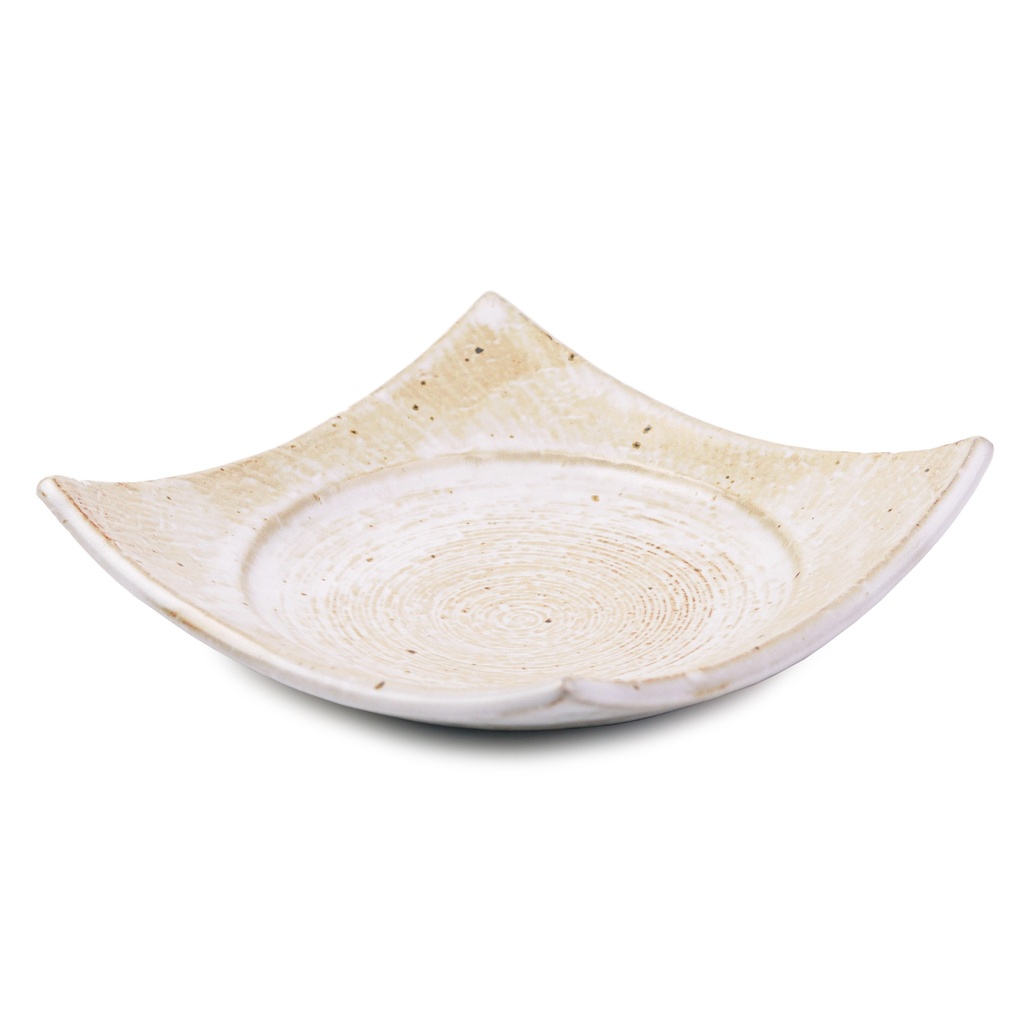 จานจตุรัสลายทุนดรา 17 ซม.