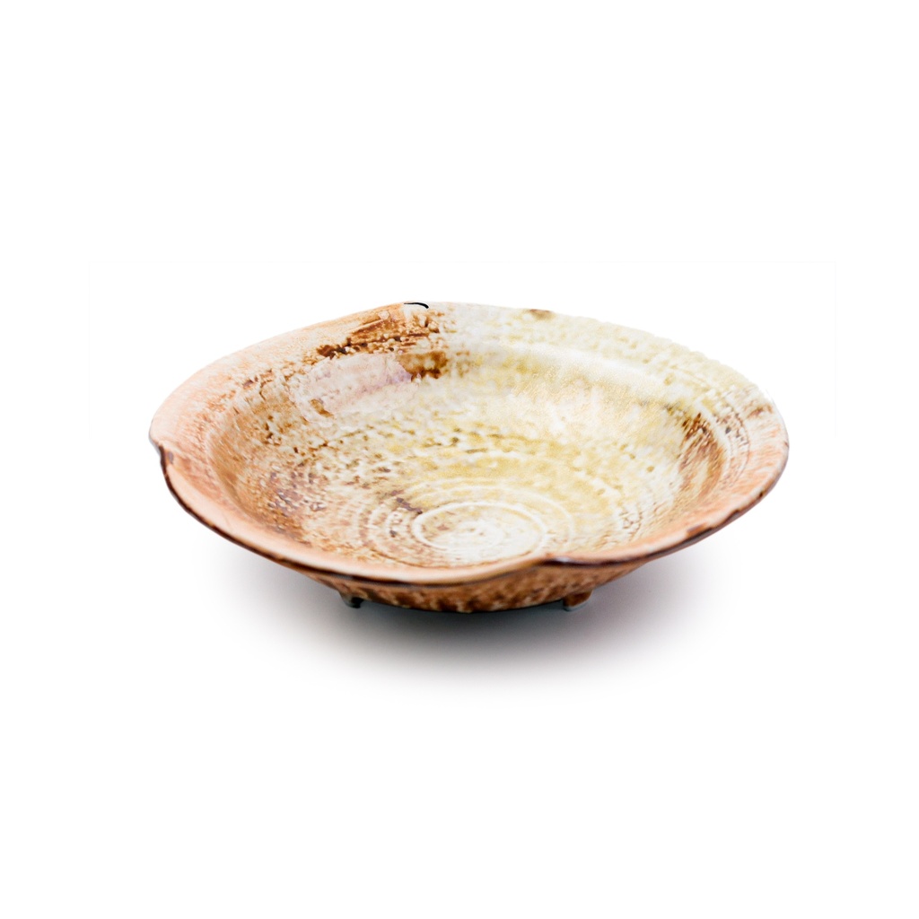 ชามกลมกรานิต้าลายเปลวสุริยะ 16 ซม.