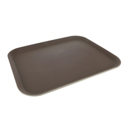 [ABS0008] Rectangle Non-Slip Fiberglass Tray 14"x18" 