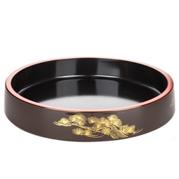 [BKL0004] 富士型桶 (溜パール松) 17"