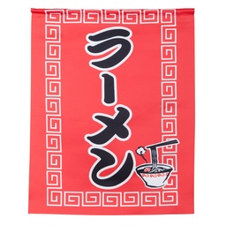 [CLH0025] ธงประดับราเมน 34x42.5 ซม