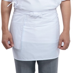 [CLH0033] ผ้ากันเปื้อนสีขาวสั้น 90x40 ซม.