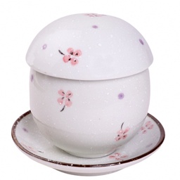 [CRM0041] Chawan Mushi Cup (Snow)