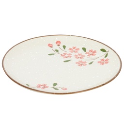 [CRM0044] Round Dish 6" (Snow)