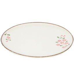 [CRM0055] Round Dish 10" (Snow)