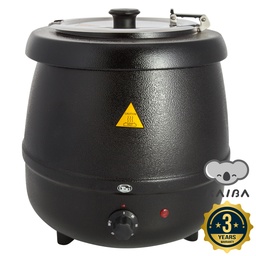 [ELA0001] Soup Warmer 10 Litre (Black)