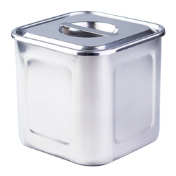 [KST0351] Stainless Steel Square Box 13.5x13.5x13.5 cm