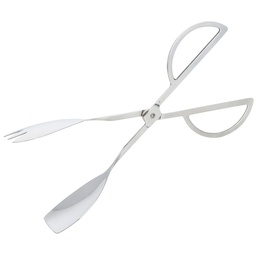 [KST0400] Salad Scissors Tongs 10" 