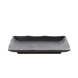 [MLM0089] Agemono Rectangle Plate 8" (Zen Black)