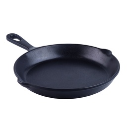 [MLM0140] จานกระทะดำ 9.5 นิ้ว Zen Series