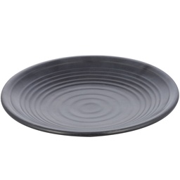 [MLM0141] Round Dish 8" (Zen Black)