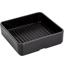 [MLM0158] Shabu Shabu Stackable Tray 5.5" (Black)