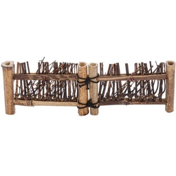 [PDC0004] Bamboo Fence Decoration 12+12x7 cm