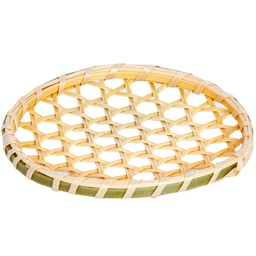 [PLS0008] Plastic Bamboo Basket 18 cm