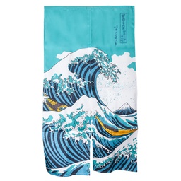 [RDC0016] Wave Japanese Curtain (Noren) 850 x 1300mm.