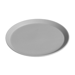 [CRJ0023] Pearl Gray Plate 17.5 cm