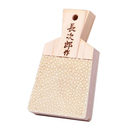 [KJP0012] ที่ขูดวาซาบิหนังกระเบนเล็ก 50x43x83 มม.
