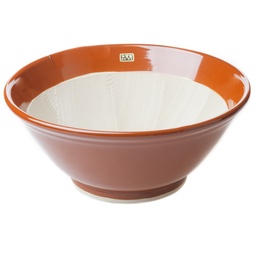 [KJP0027] ชามบดงา 25 ซม. เบอร์ 8