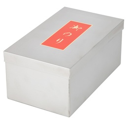 [KJP0050] กล่องสเตนเลสใส่สาหร่ายญี่ปุ่นครึ่งแผ่น