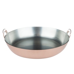 [KJP0066] Copper Tempura Pot 42 cm