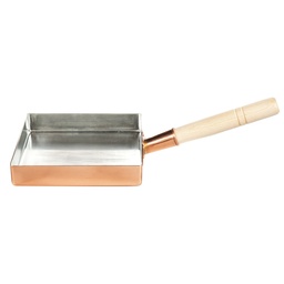 [KJP0069] Copper Tamagoyaki Square Pan 24x24 cm