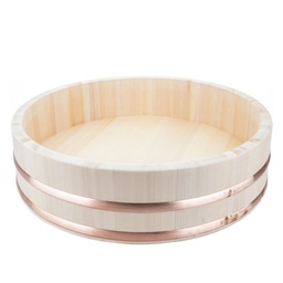[KJP0212] Wooden Rice Mixing Tub (Hangiri) 60 cm