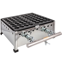 [KJP0628] Takoyaki Stove 38 mm  (28 Holes x 2 Plates)