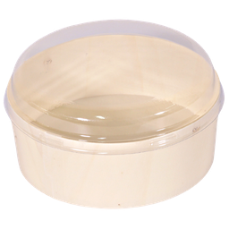 [DIS0069] ชุดกล่องไม้กลม 15 ซม.