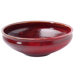 [CRM0782] Tsukemen Plate  10" (Black Rose)