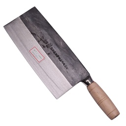 [KNF0273] Chinese Cleaver with Wooden Handle 20 cm