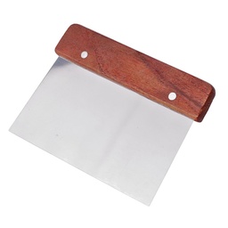 [KST0544] Dough Cutter with Wooden Handle