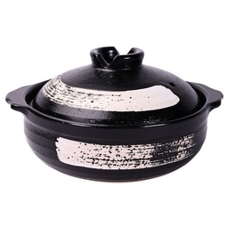 [CRM0809] หม้อดินเผาอูซูชิโอะ 21 ซม.